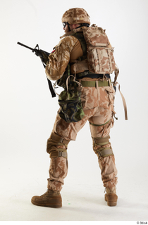  Photos Robert Watson Army Czech Paratrooper Poses standing whole body 0023.jpg